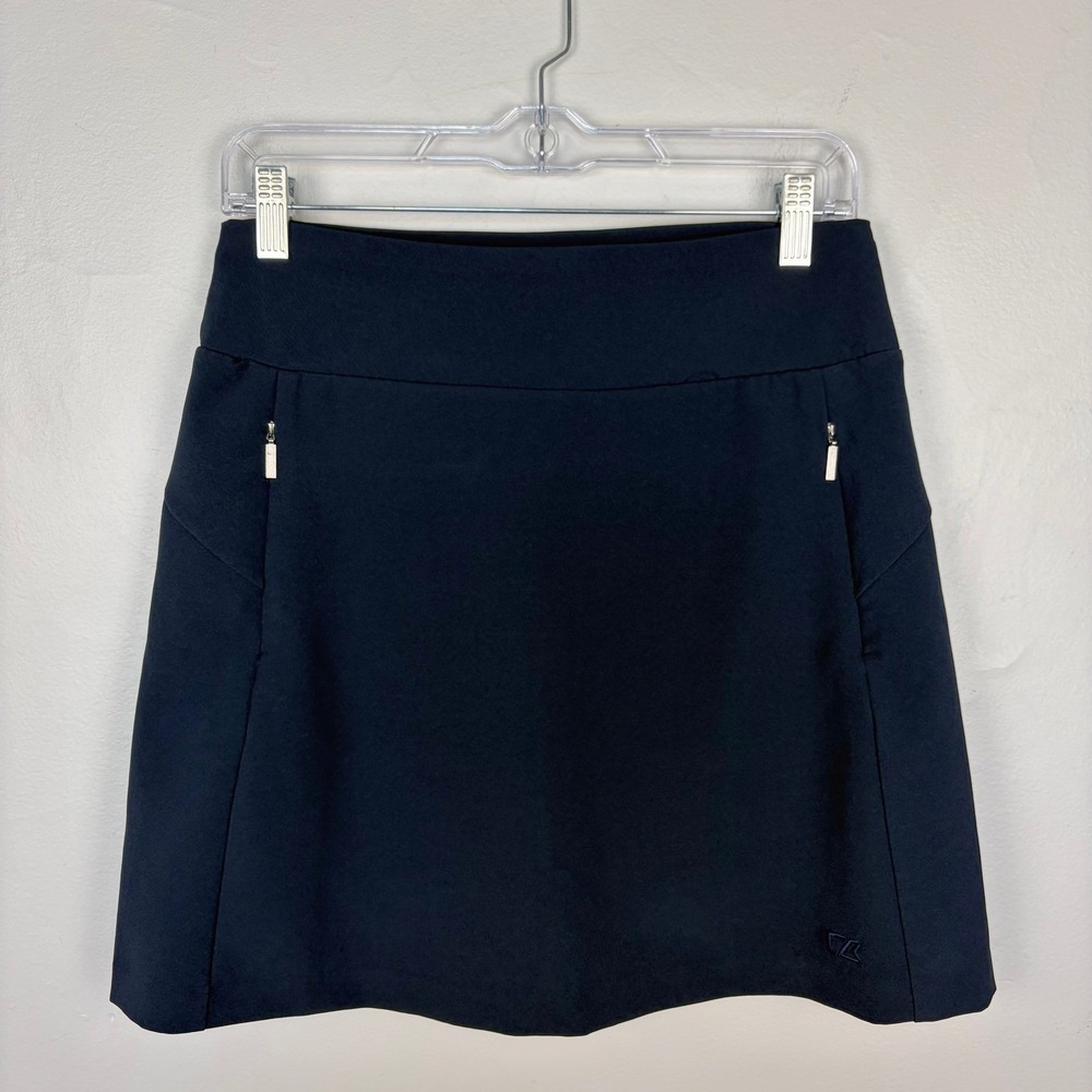 Cutter & Buck Navy Golf Skort CB DryTec 50 UPF+ Athleisure Sporty Size M